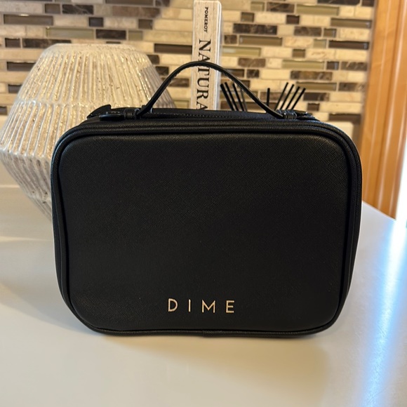 DIME Handbags - NWOT DIME Black Makeup Travel Bag